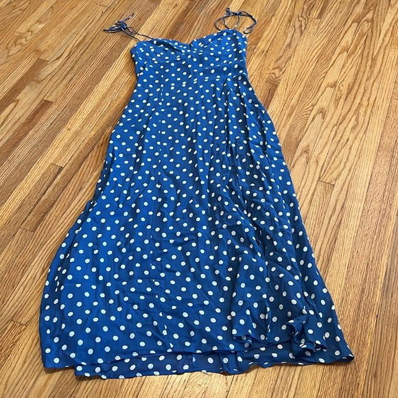 Reformation Rockabilly Polka Dot Summer Dress - Picture 3 of 7
